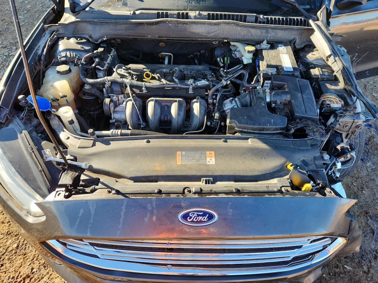 2016 Ford Fusion S VIN: 3FA6P0G70GR350835 Lot: 87314405