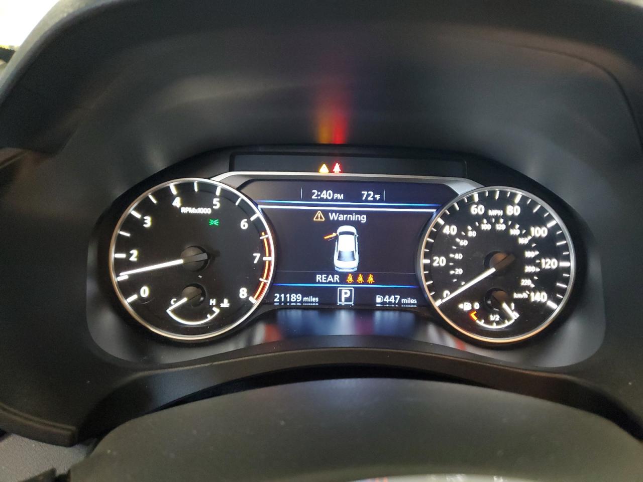 2025 Nissan Altima Sv VIN: 1N4BL4DV8SN357502 Lot: 86216965