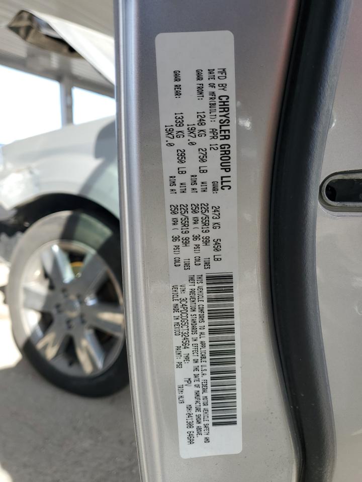 2012 Dodge Journey Crew VIN: 3C4PDCDG5CT324564 Lot: 82582265