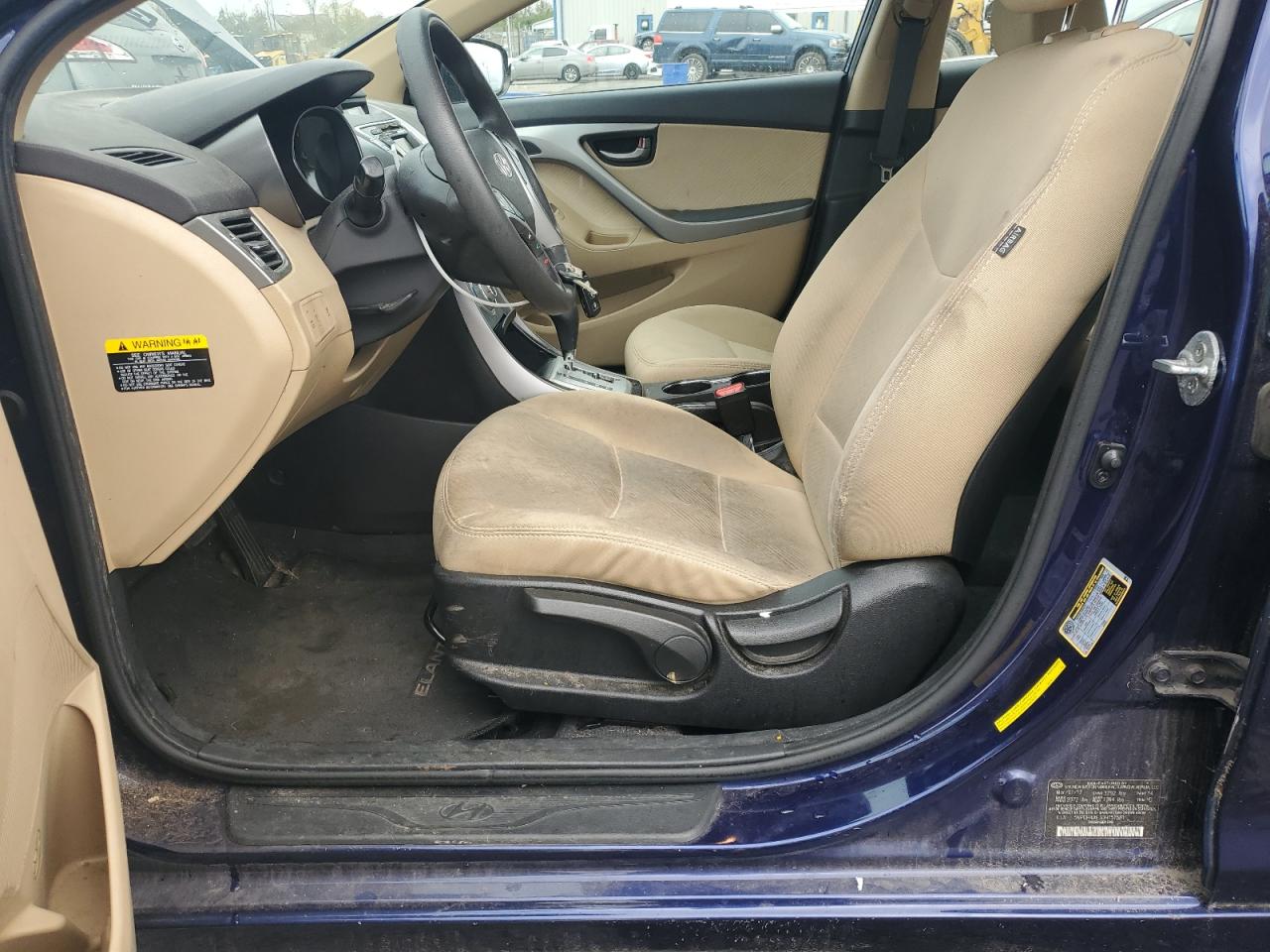 2013 Hyundai Elantra Gls VIN: 5NPDH4AE3DH151581 Lot: 82577665