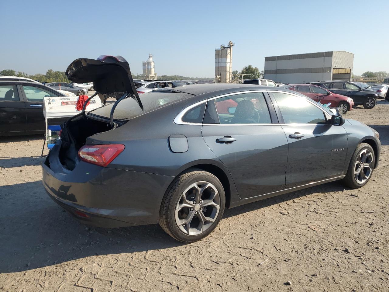 2020 Chevrolet Malibu Lt grey null gas 1G1ZD5ST4LF108342 photo #4