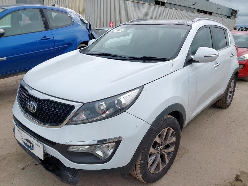 2015 KIA SPORTAGE 1.6 GDI ISG 2 5DR for sale at Copart PETERLEE