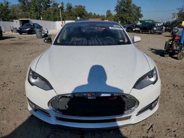 Hatchbacks TESLA MODEL S 2013 Biały