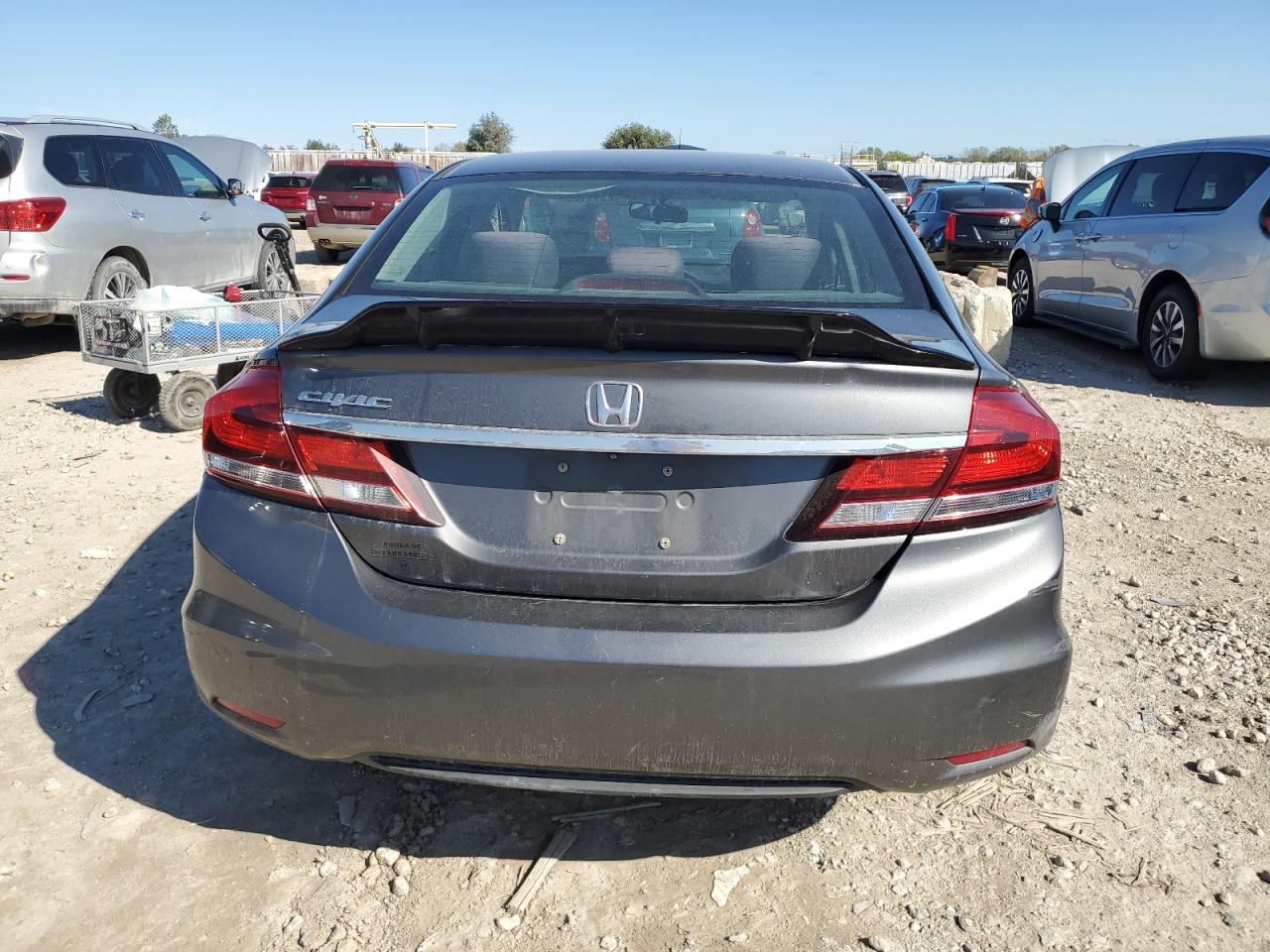 2013 Honda Civic Lx VIN: 2HGFB2F57DH575329 Lot: 82319175