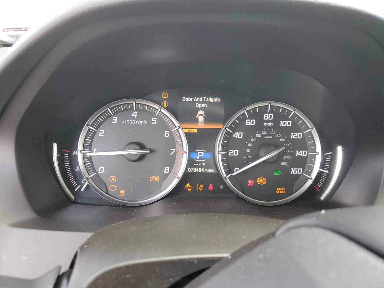 2018 Acura Mdx Advance VIN: 5J8YD4H96JL015976 Lot: 86087175