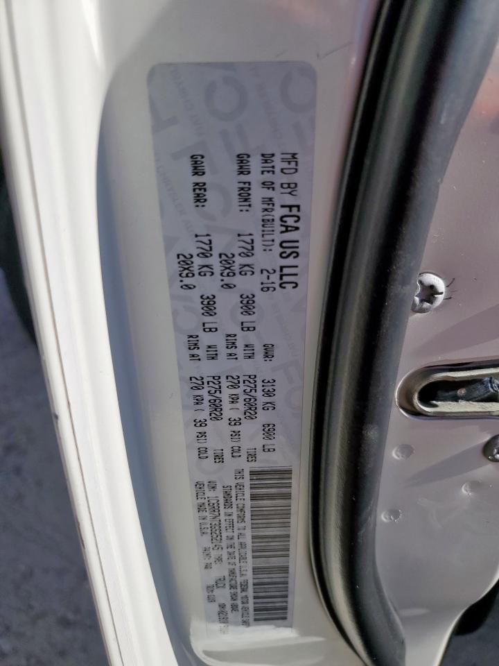 2016 Ram 1500 Laramie VIN: 1C6RR7NT3GS252145 Lot: 90836445