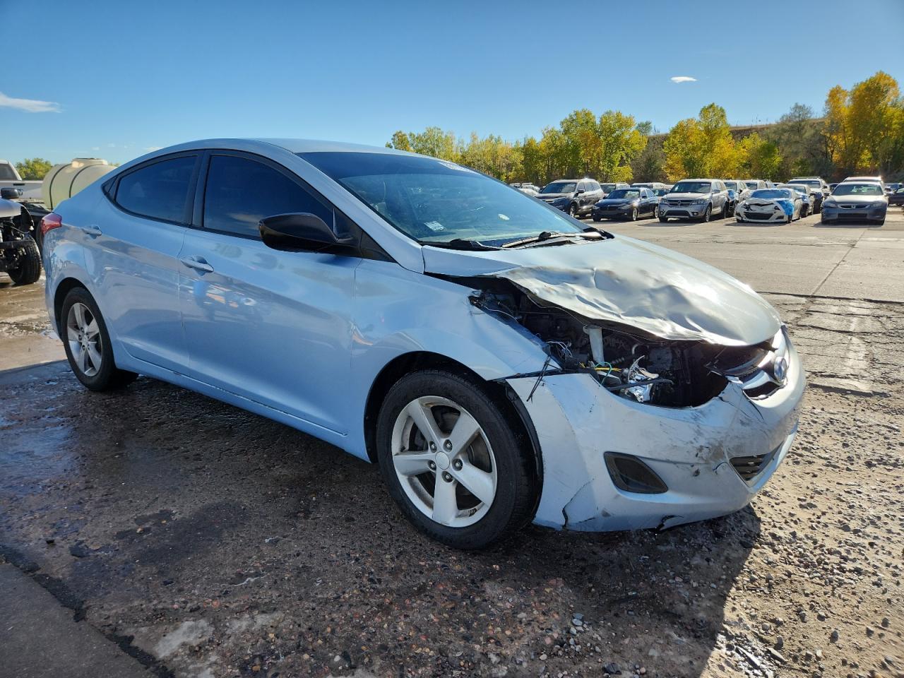 2011 Hyundai Elantra Gls VIN: KMHDH4AE1BU092299 Lot: 86111535