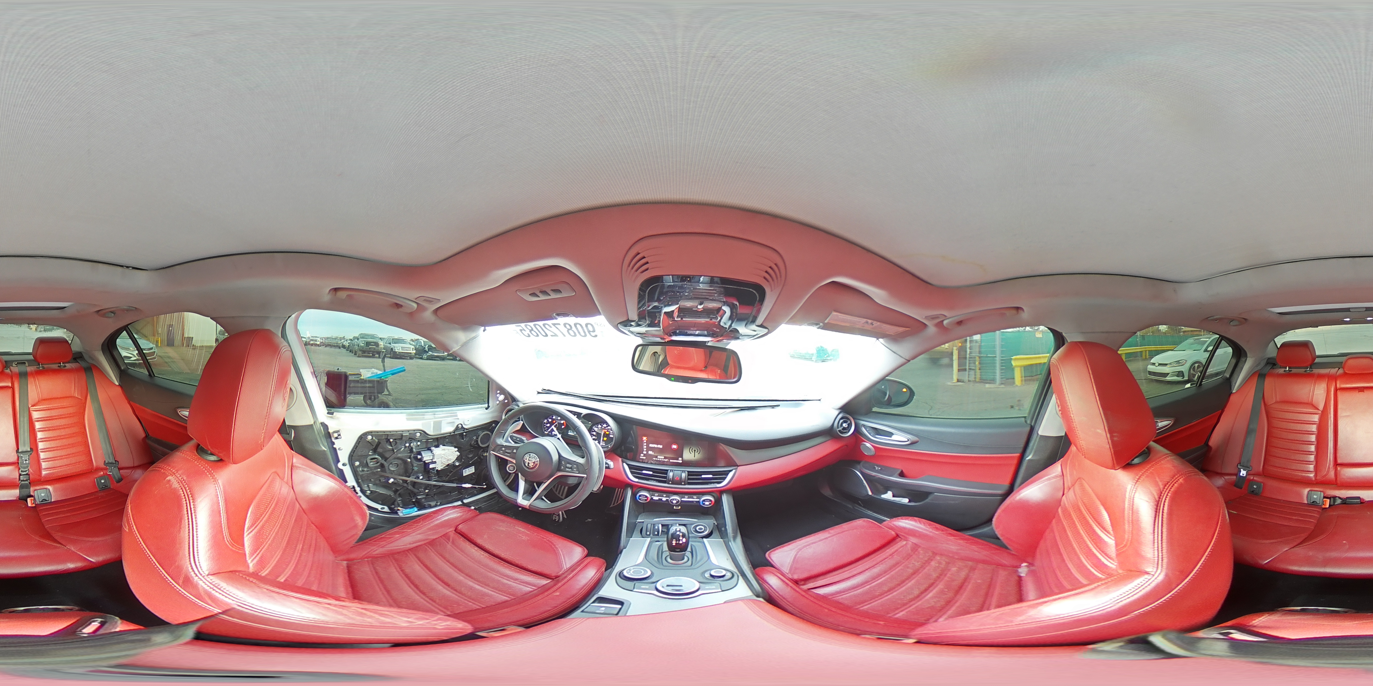 2017 Alfa Romeo Giulia Ti Q4 VIN: ZARFAEEN4H7555194 Lot: 90872085