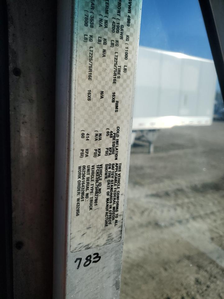 2005 Ford Econoline E350 Super Duty Stripped Chassis VIN: 1FCKE39L75HB27801 Lot: 90648775