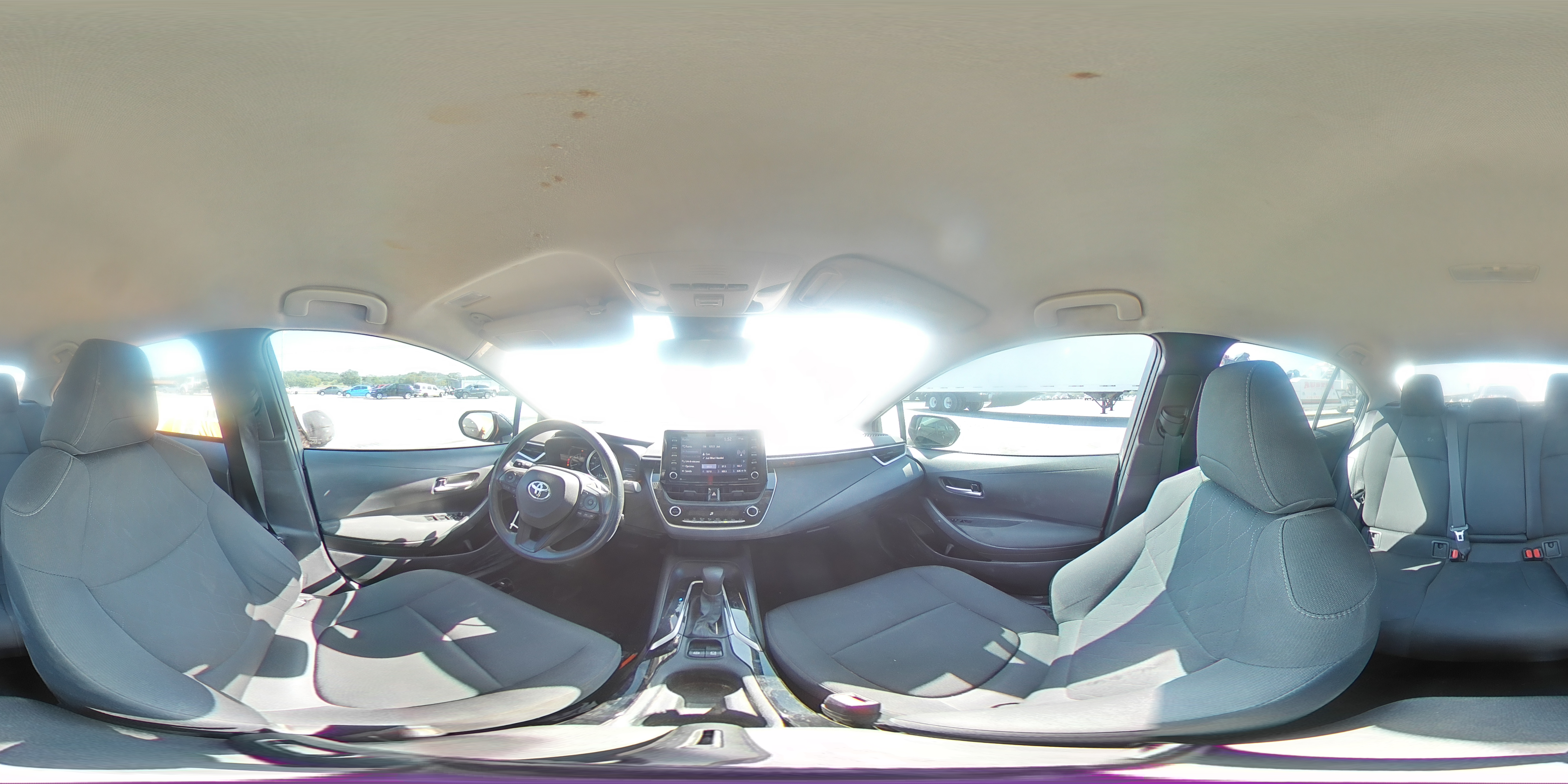 2021 Toyota Corolla Le VIN: 5YFEPMAE1MP197484 Lot: 85101675