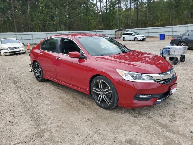 HONDA ACCORD 2016 Красный