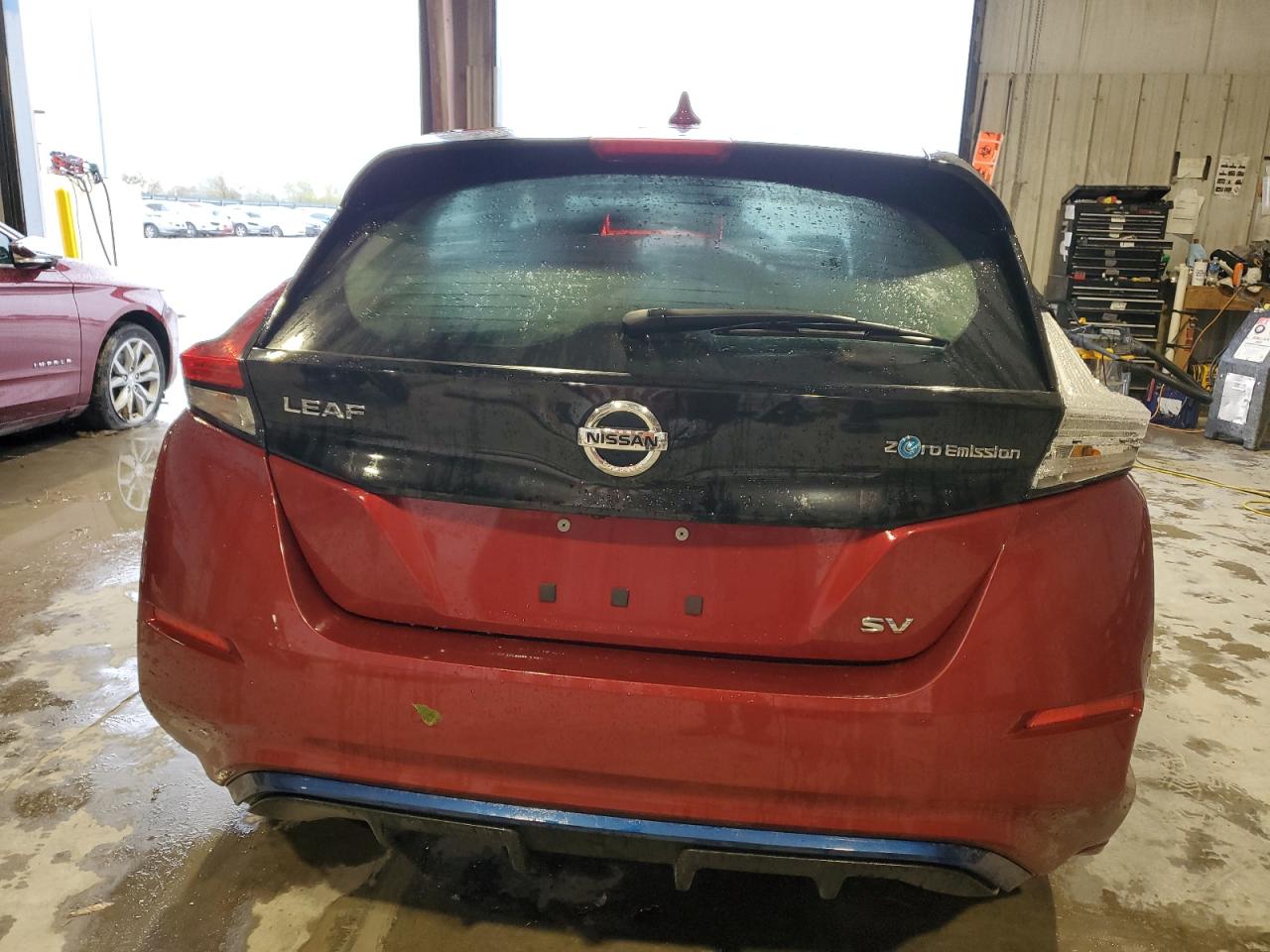 2022 Nissan Leaf Sv VIN: 1N4AZ1CV4NC562695 Lot: 90137705