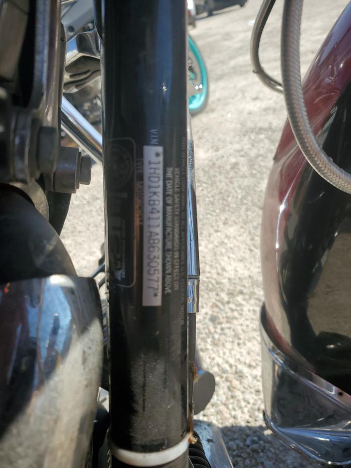 2010 Harley-Davidson Flhx VIN: 1HD1KB411AB630577 Lot: 87003205