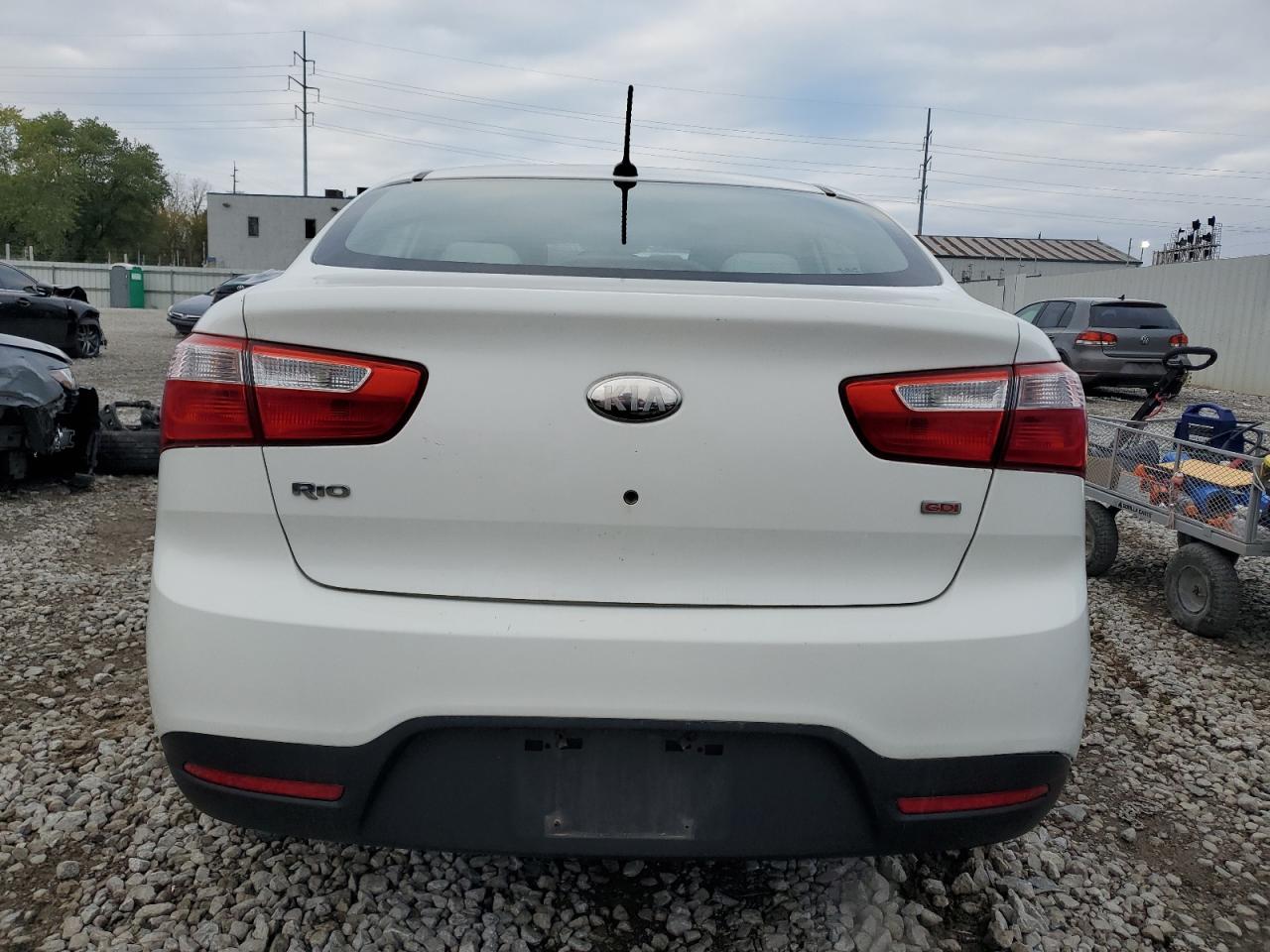 2013 Kia Rio Lx VIN: KNADM4A37D6212710 Lot: 82617835