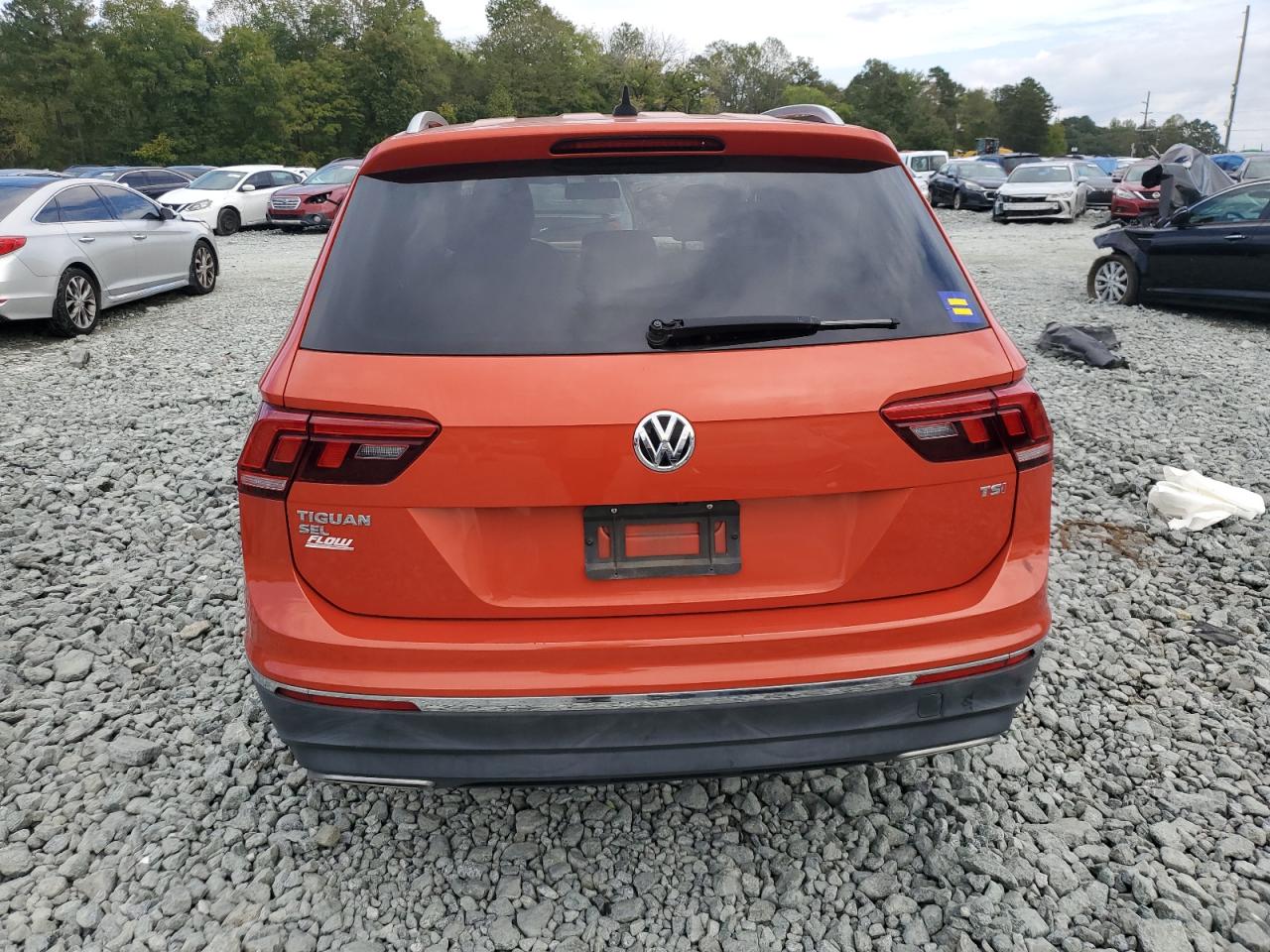 2018 Volkswagen Tiguan Se VIN: 3VV3B7AX4JM019467 Lot: 82189665