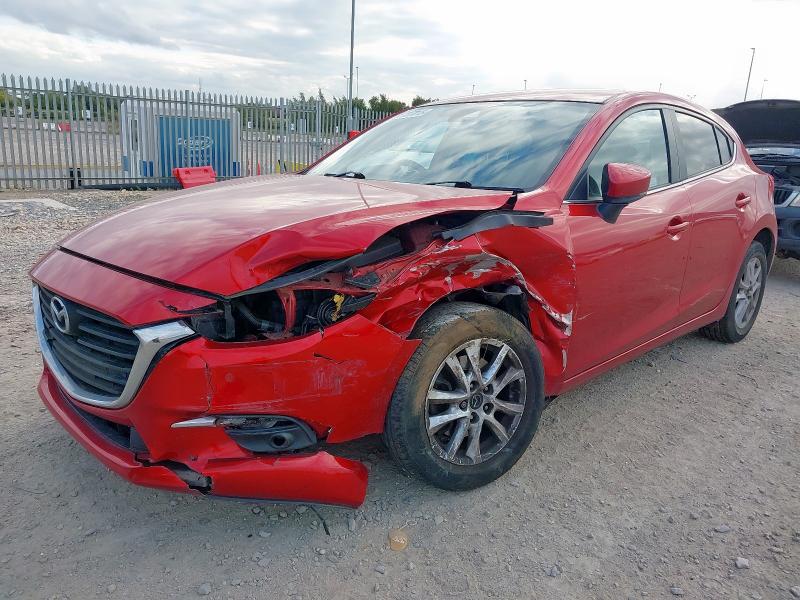 2018 MAZDA 3 2.0 SE-L NAV 5DR AUTO for sale at Copart CORBY