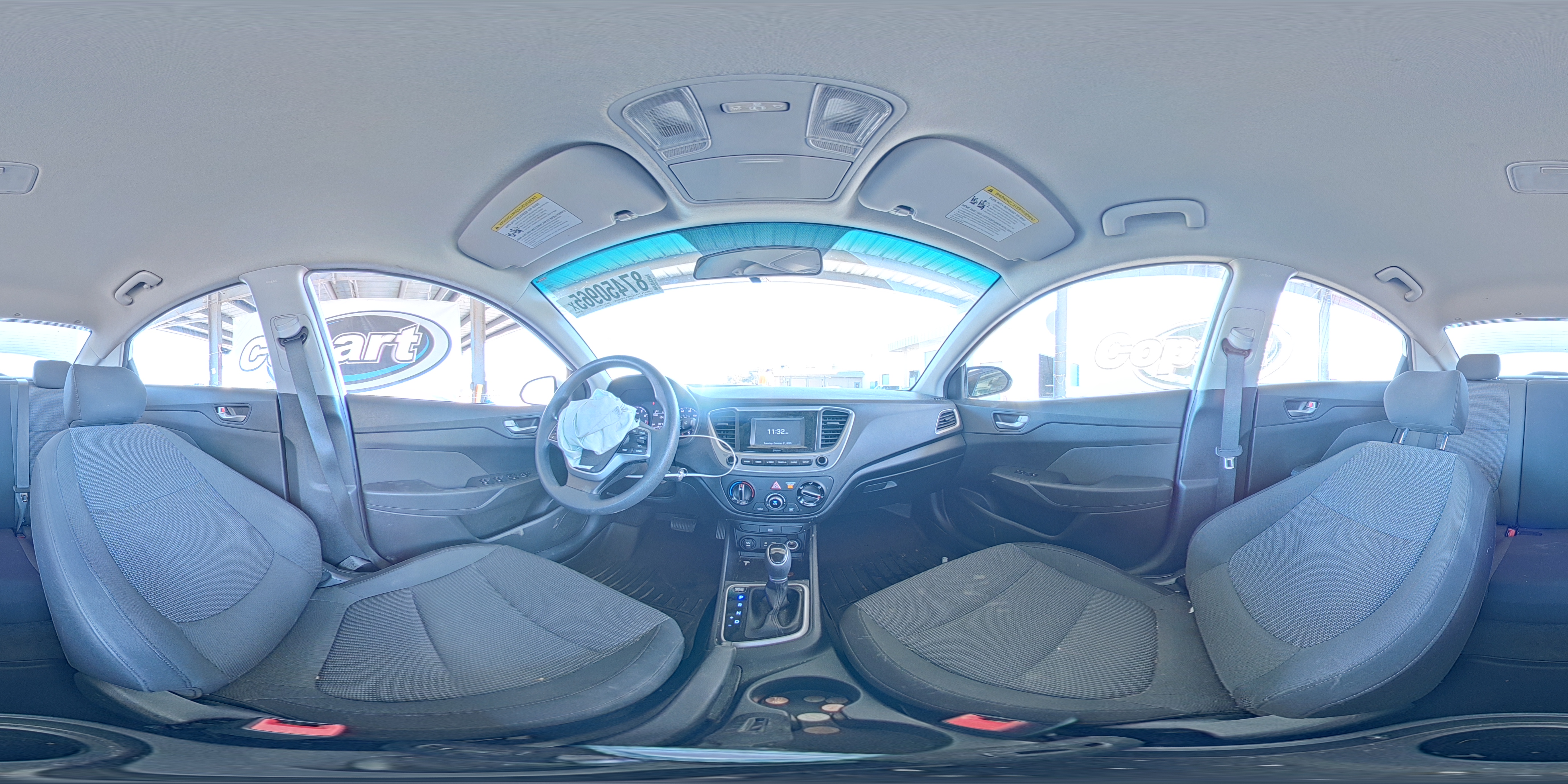 2018 Hyundai Accent Se VIN: 3KPC24A3XJE014858 Lot: 87450965