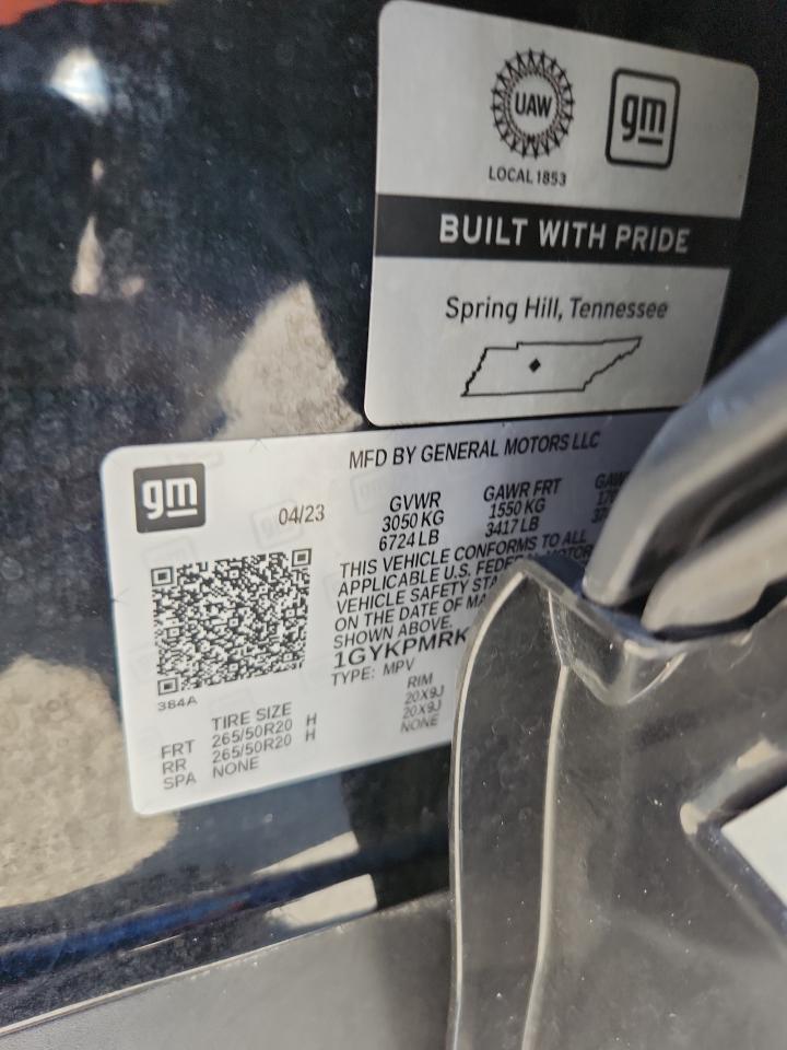 2023 Cadillac Lyriq Luxury VIN: 1GYKPMRK0PZ003304 Lot: 90723255