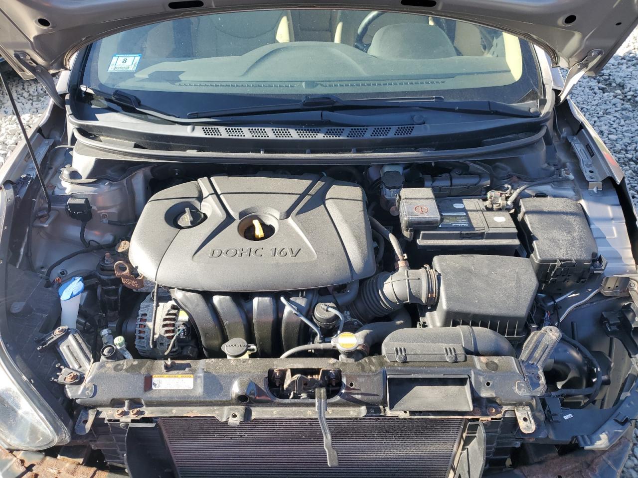 2012 Hyundai Elantra Gls VIN: 5NPDH4AE0CH077342 Lot: 86148605