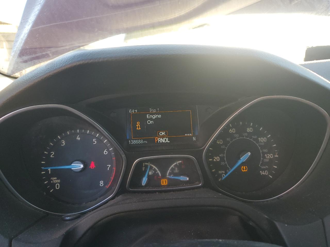 2016 Ford Focus Se VIN: 1FADP3F27GL391492 Lot: 82267495