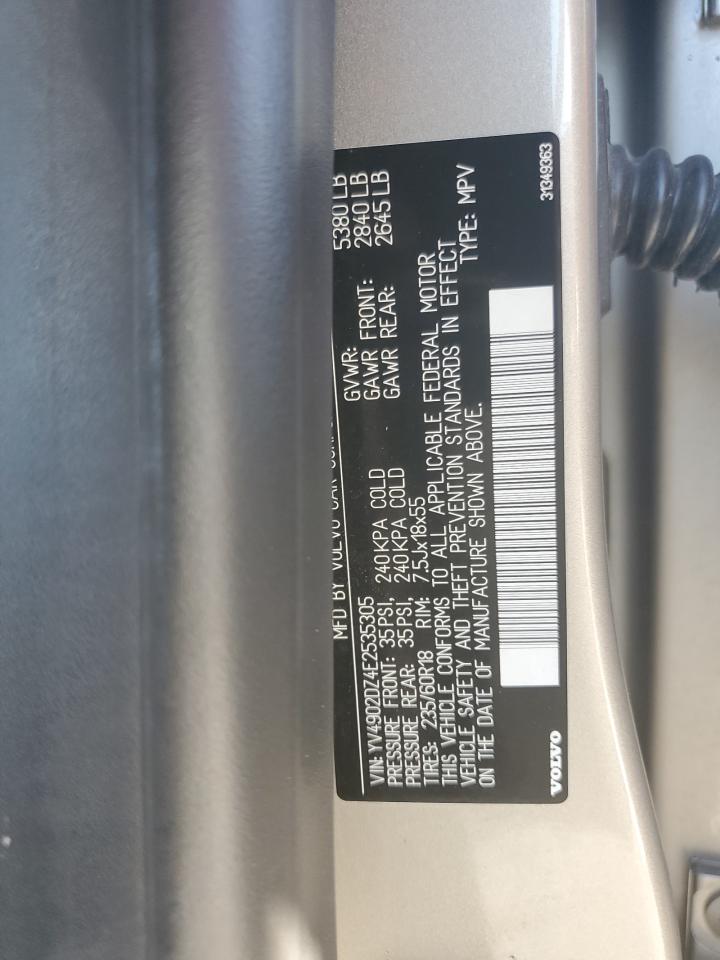 2014 Volvo Xc60 T6 VIN: YV4902DZ4E2535305 Lot: 85201565