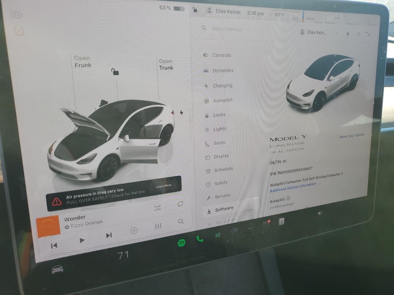 2023 Tesla Model Y VIN: 7SAYGDEE6PA039407 Lot: 90672705