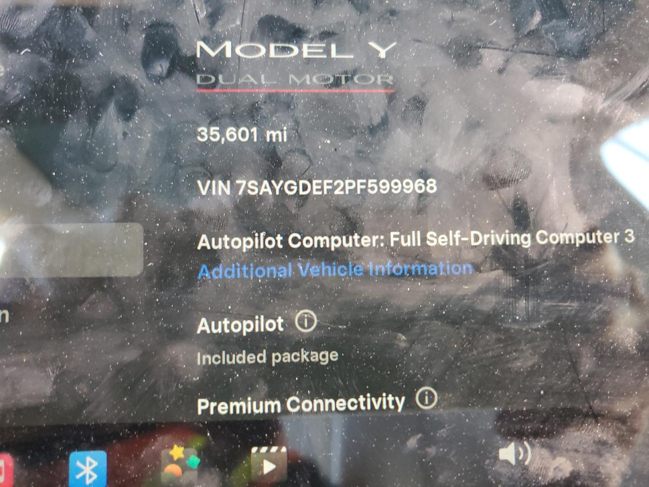 2023 Tesla Model Y VIN: 7SAYGDEF2PF599968 Lot: 86606075