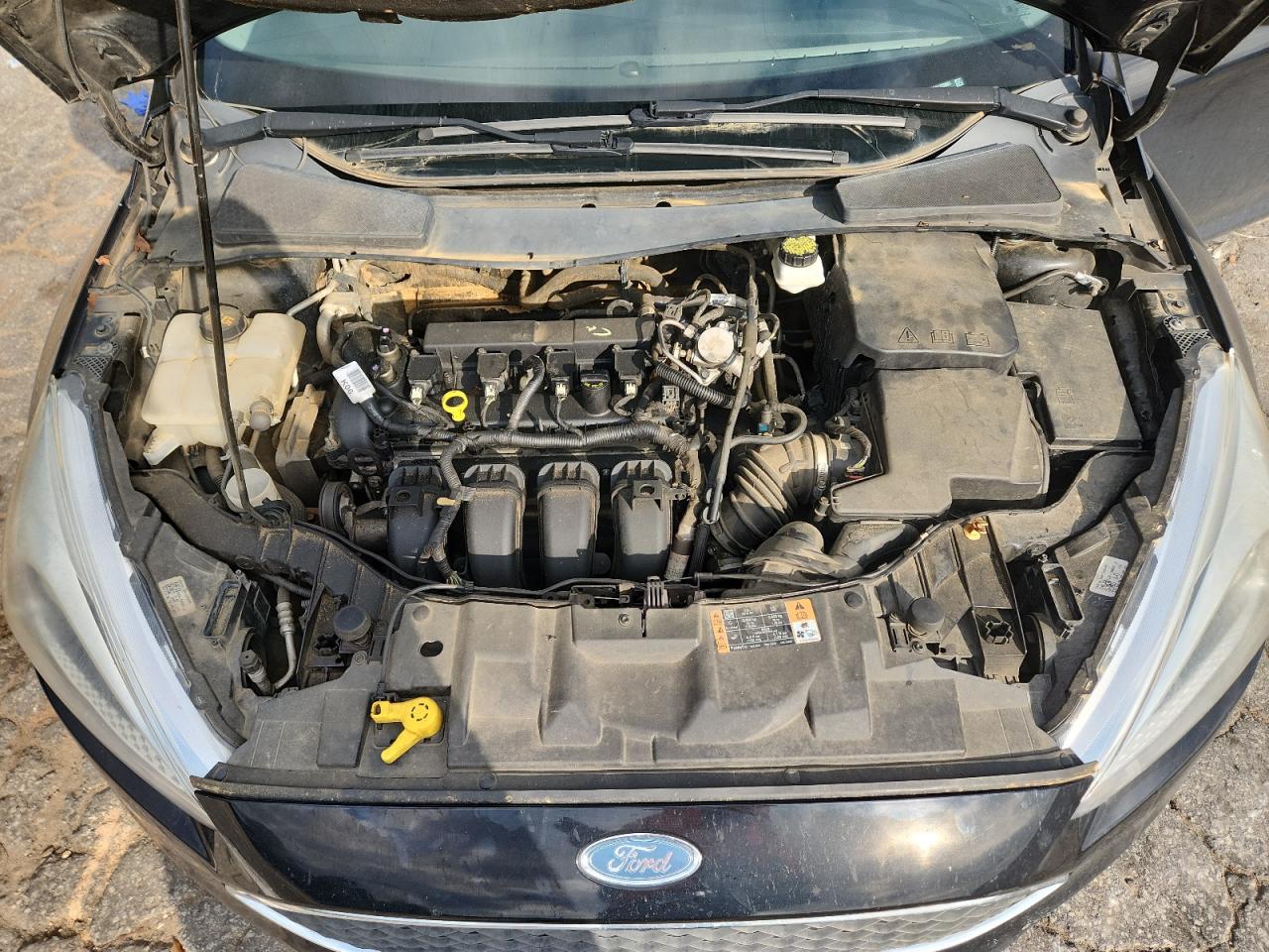 2018 Ford Focus Se VIN: 1FADP3F25JL279863 Lot: 86262165