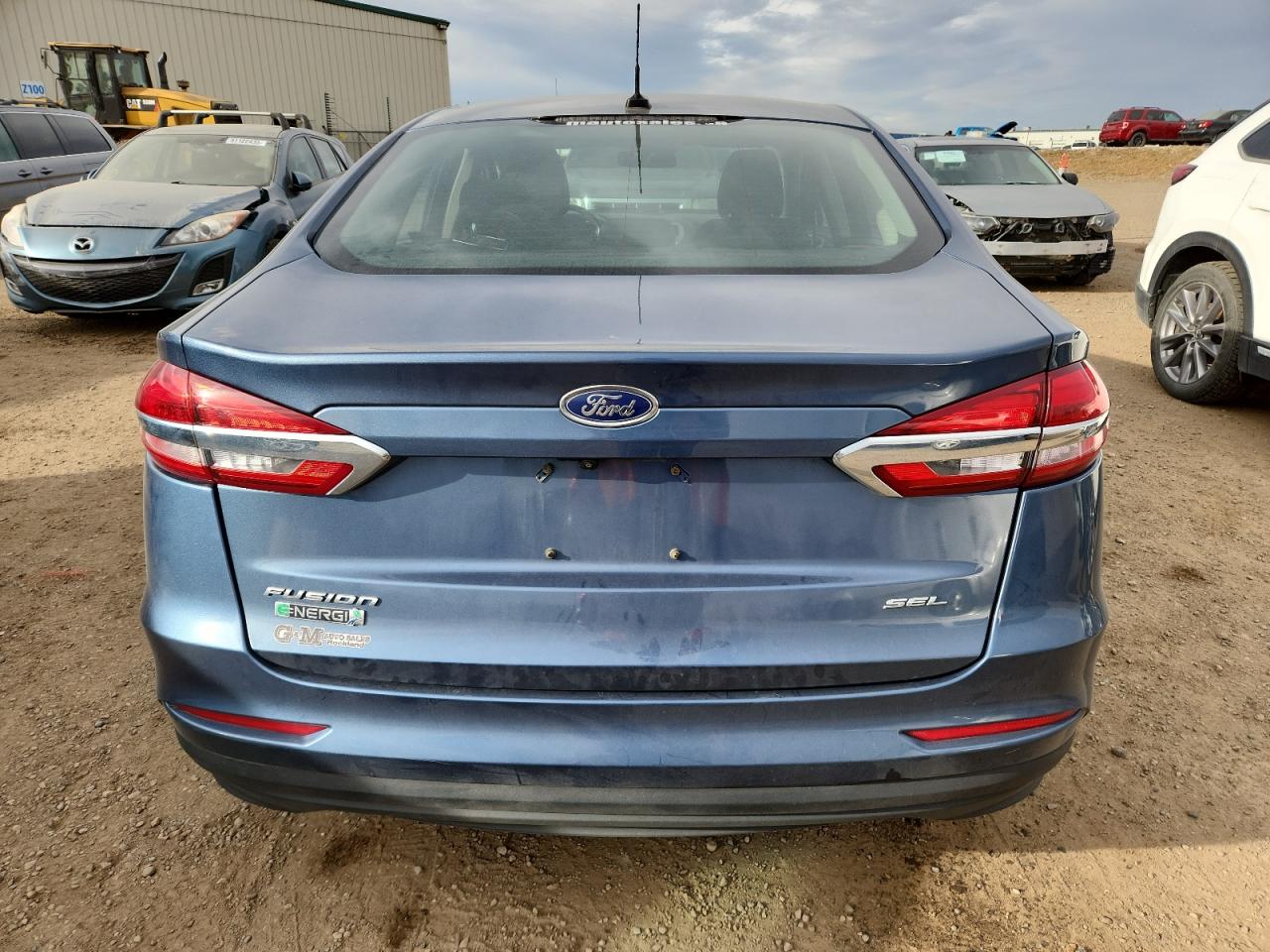 2019 Ford Fusion Sel VIN: 3FA6P0PU7KR236409 Lot: 91096395