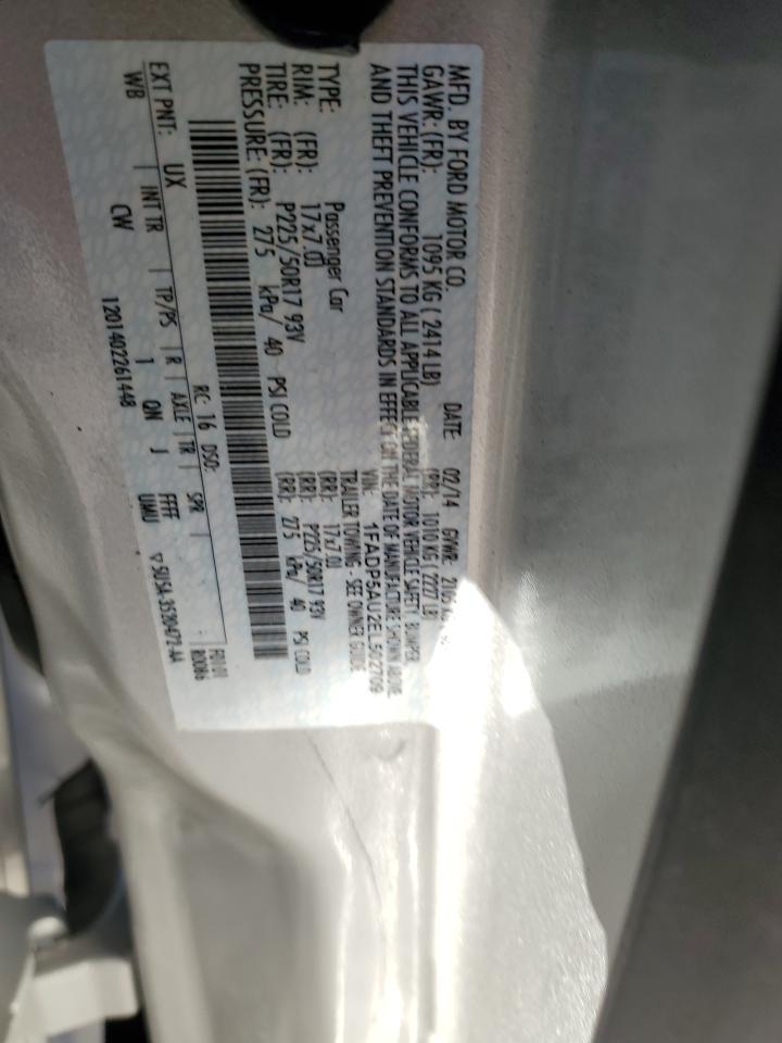 2014 Ford C-Max Se VIN: 1FADP5AU2EL502709 Lot: 90069315