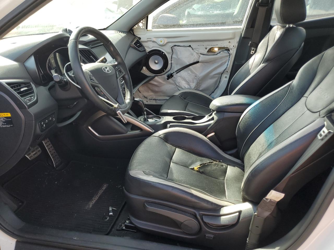 2013 Hyundai Veloster Turbo VIN: KMHTC6AE1DU129344 Lot: 84931115