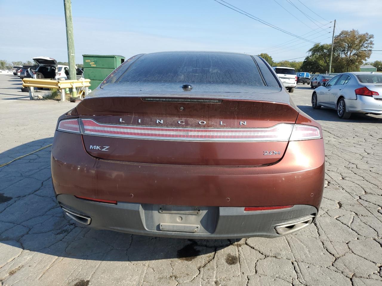 2015 Lincoln Mkz Hybrid VIN: 3LN6L2LU6FR603115 Lot: 85182765