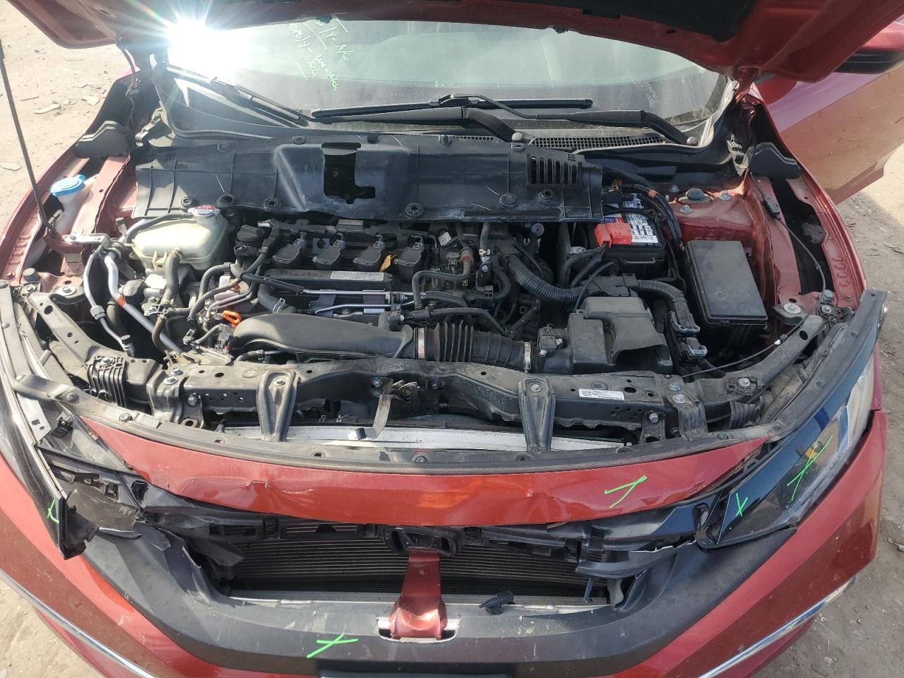 2020 Honda Civic Exl VIN: 19XFC1F79LE010856 Lot: 84423915