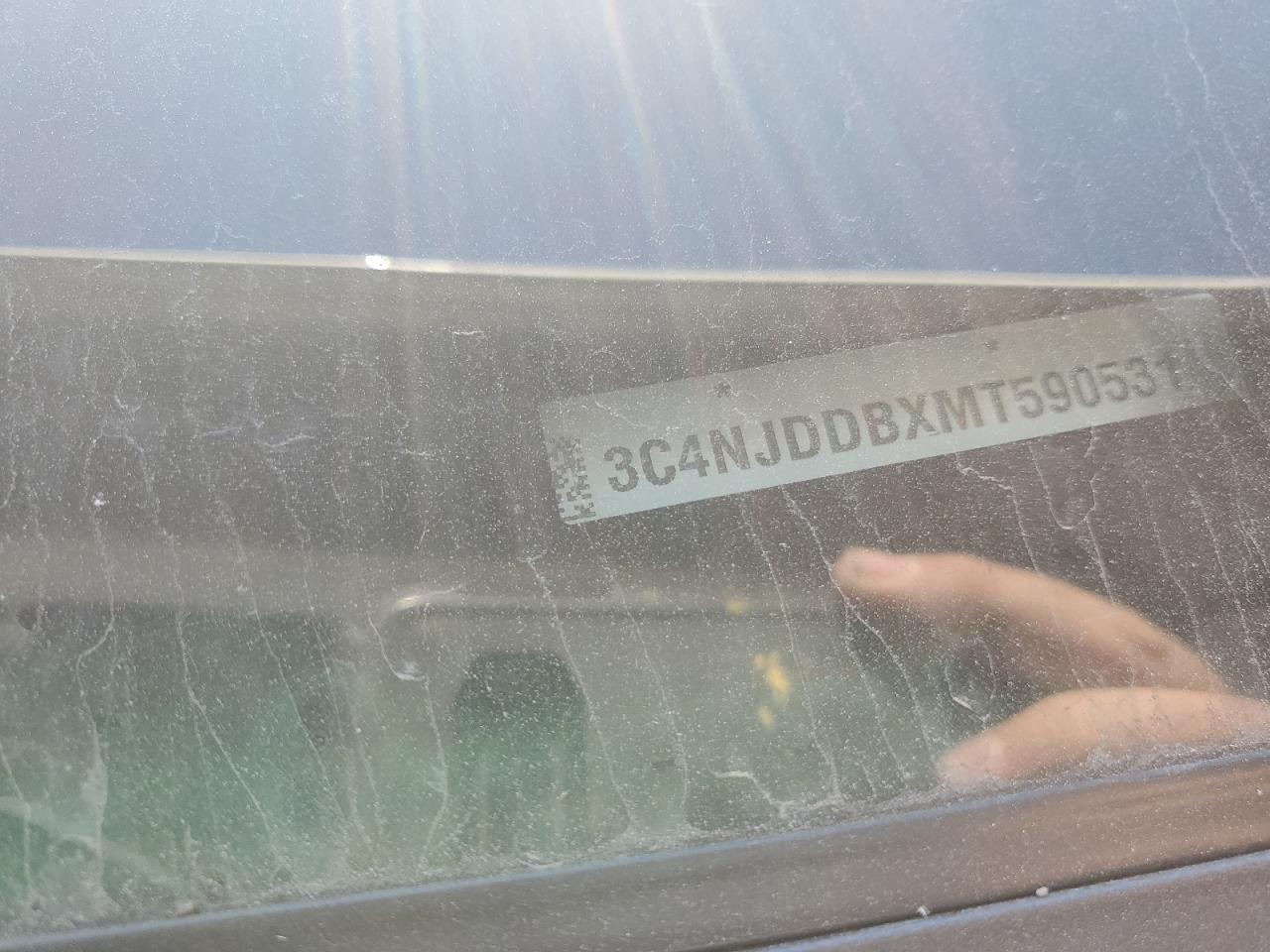 2021 Jeep Compass Trailhawk VIN: 3C4NJDDBXMT590531 Lot: 86219185