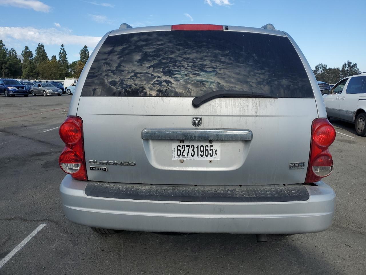 2005 Dodge Durango Limited VIN: 1D8HD58D05F581887 Lot: 81918435