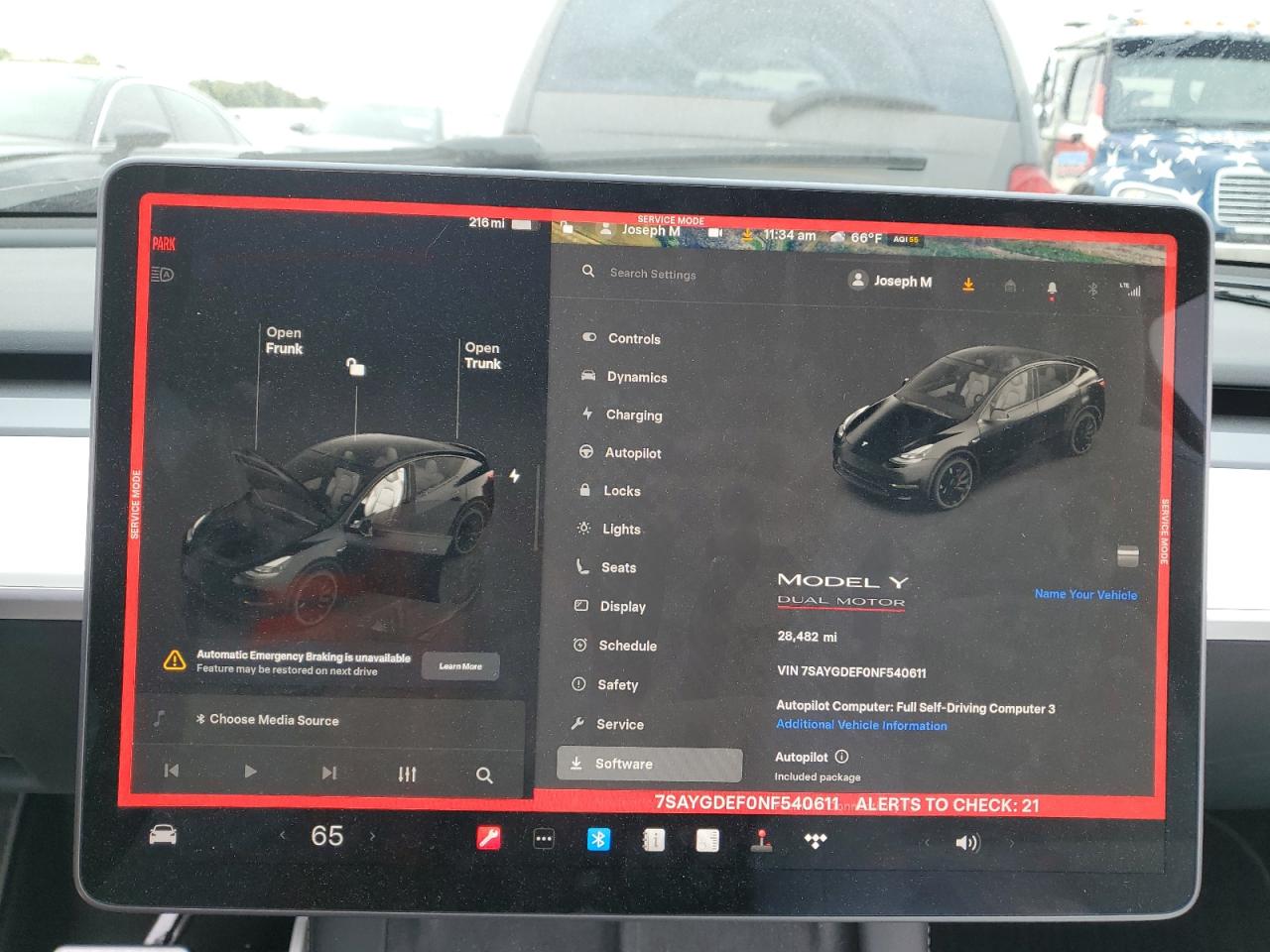 2022 Tesla Model Y VIN: 7SAYGDEF4NF455058 Lot: 82452205