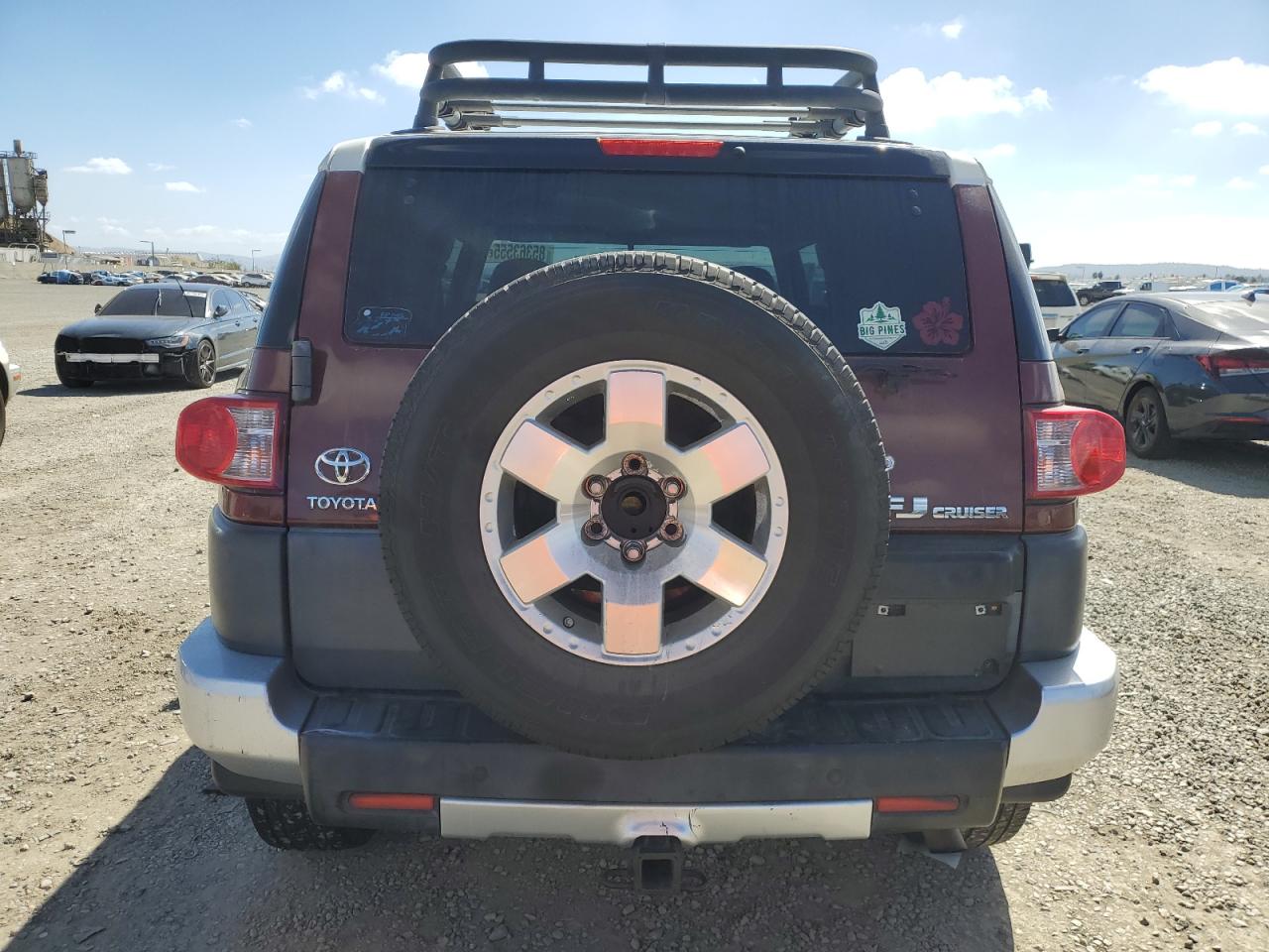 2008 Toyota Fj Cruiser VIN: JTEZU11F28K006432 Lot: 85363555