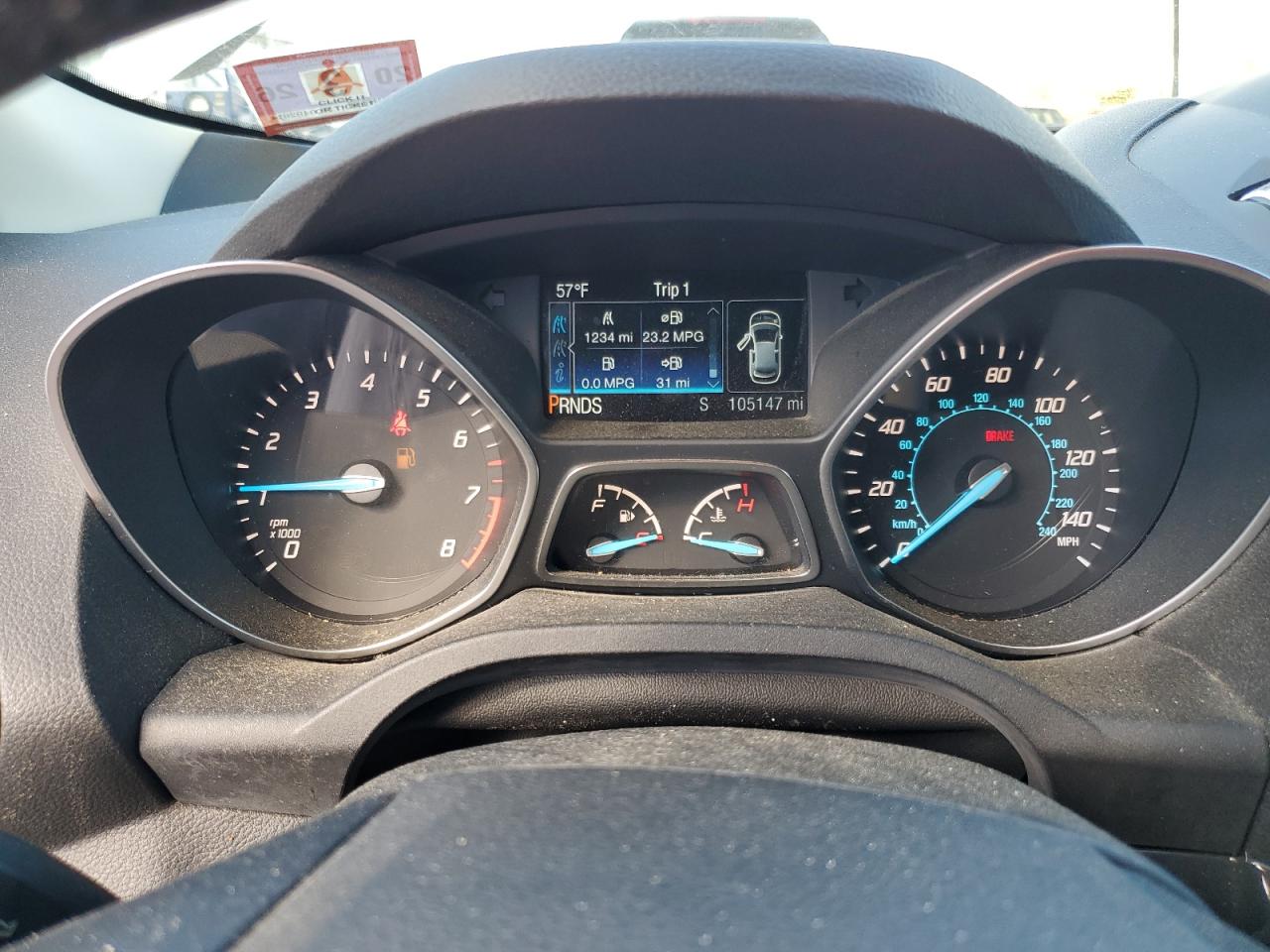 2015 Ford Escape Titanium VIN: 1FMCU9J93FUB54573 Lot: 82581595