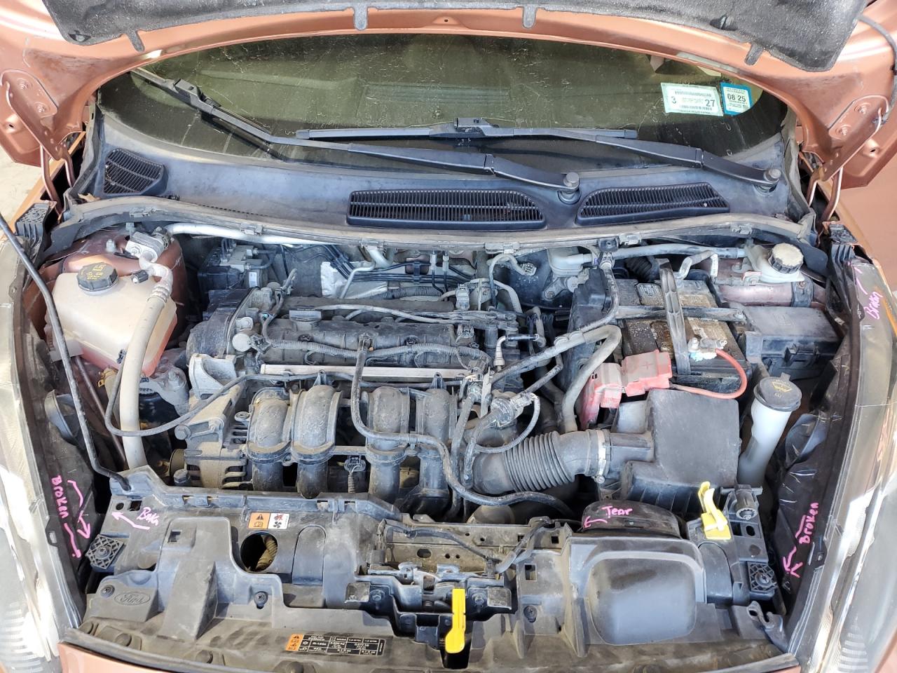 2017 Ford Fiesta Se VIN: 3FADP4BJ4HM149519 Lot: 85358035