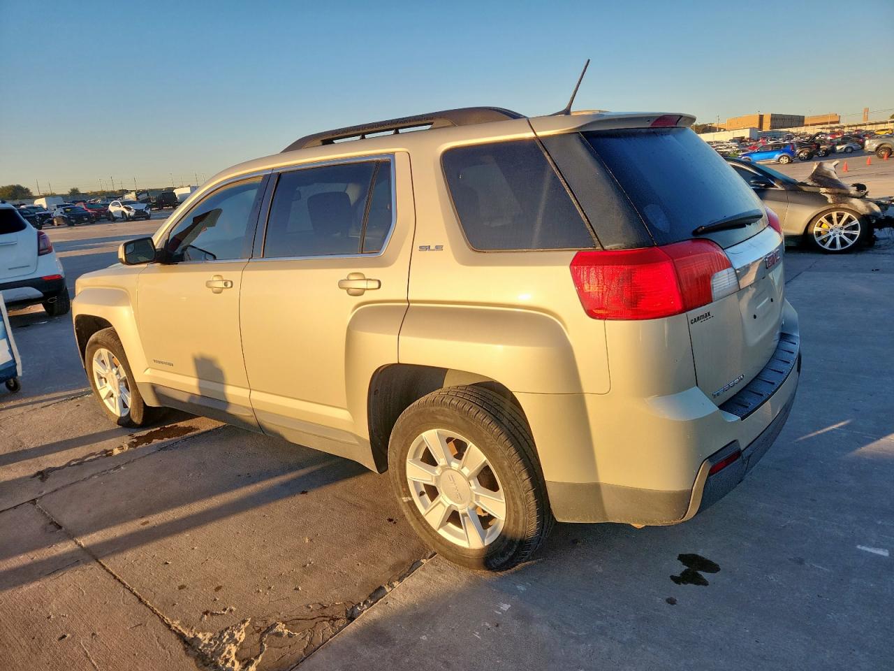 2013 GMC Terrain Sle beige 4dr spor flexible fuel 2GKFLTEK6D6223853 photo #3