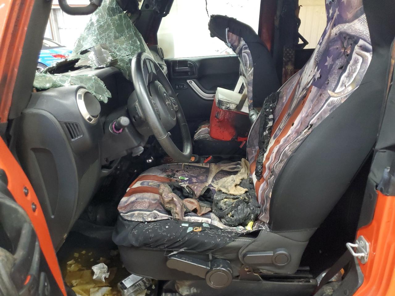 2015 Jeep Wrangler Sahara VIN: 1C4AJWBGXFL648984 Lot: 82290015