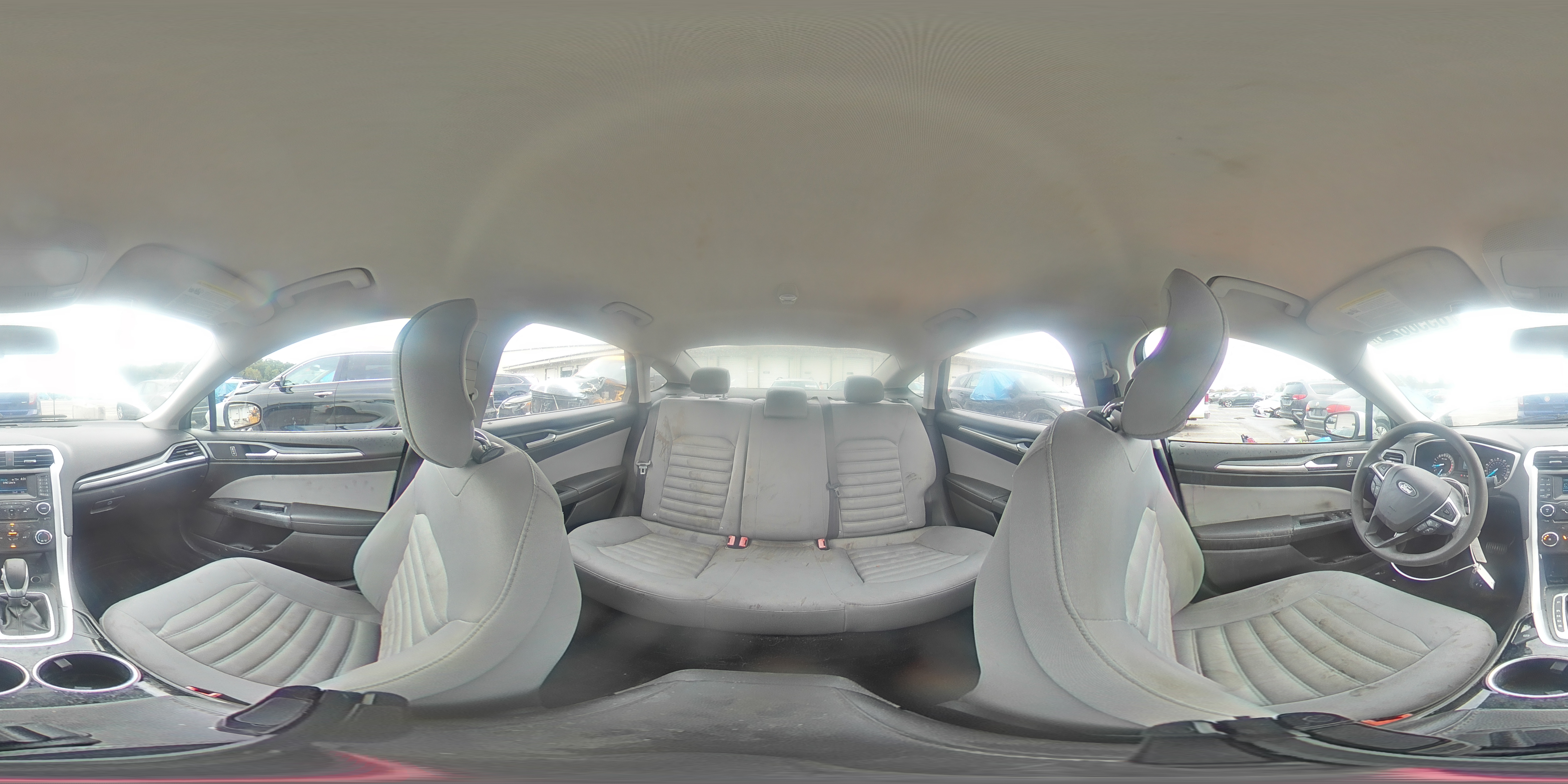 2014 Ford Fusion S VIN: 3FA6P0G73ER123555 Lot: 85568235