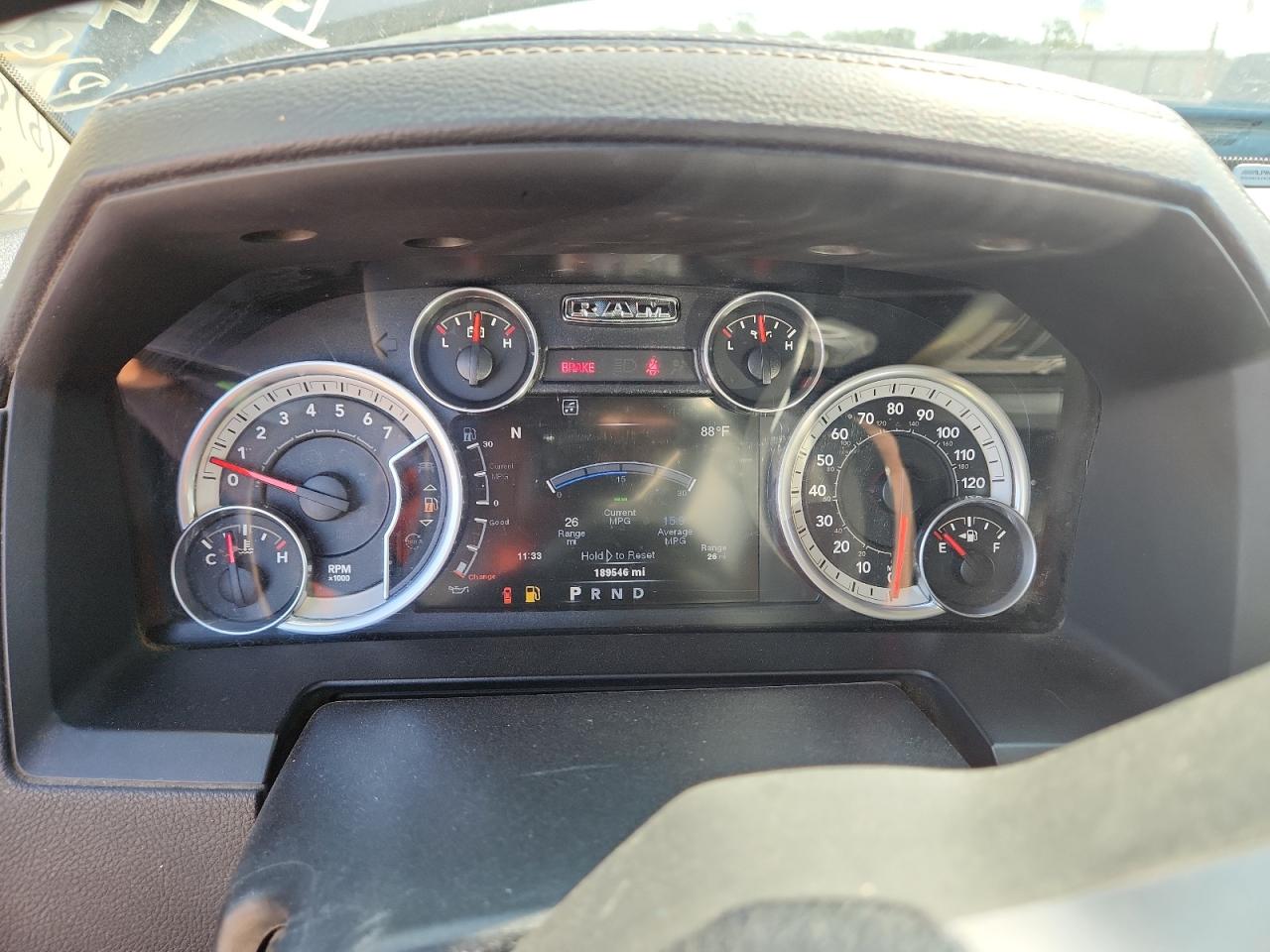 2014 Ram 1500 Laramie VIN: 1C6RR7VT0ES175280 Lot: 84891195