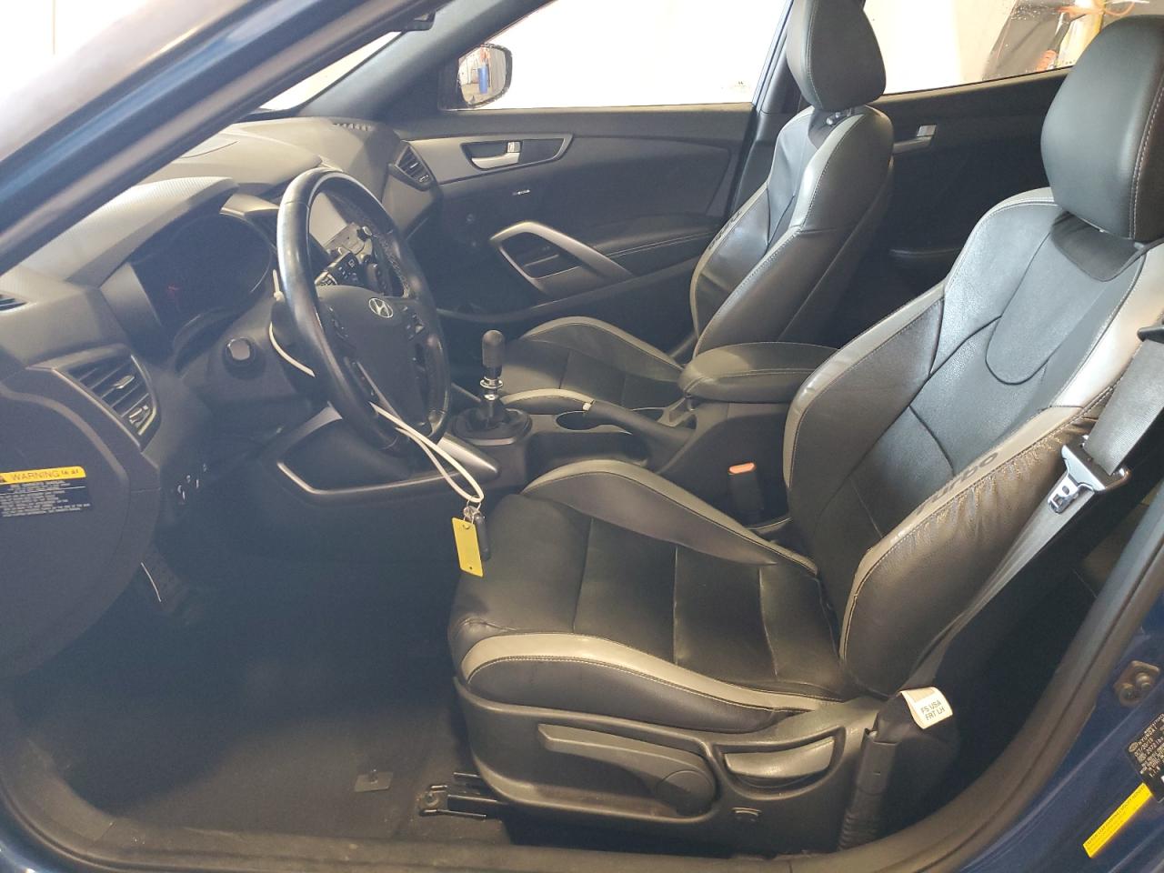 2016 Hyundai Veloster Turbo VIN: KMHTC6AE1GU279071 Lot: 85498575