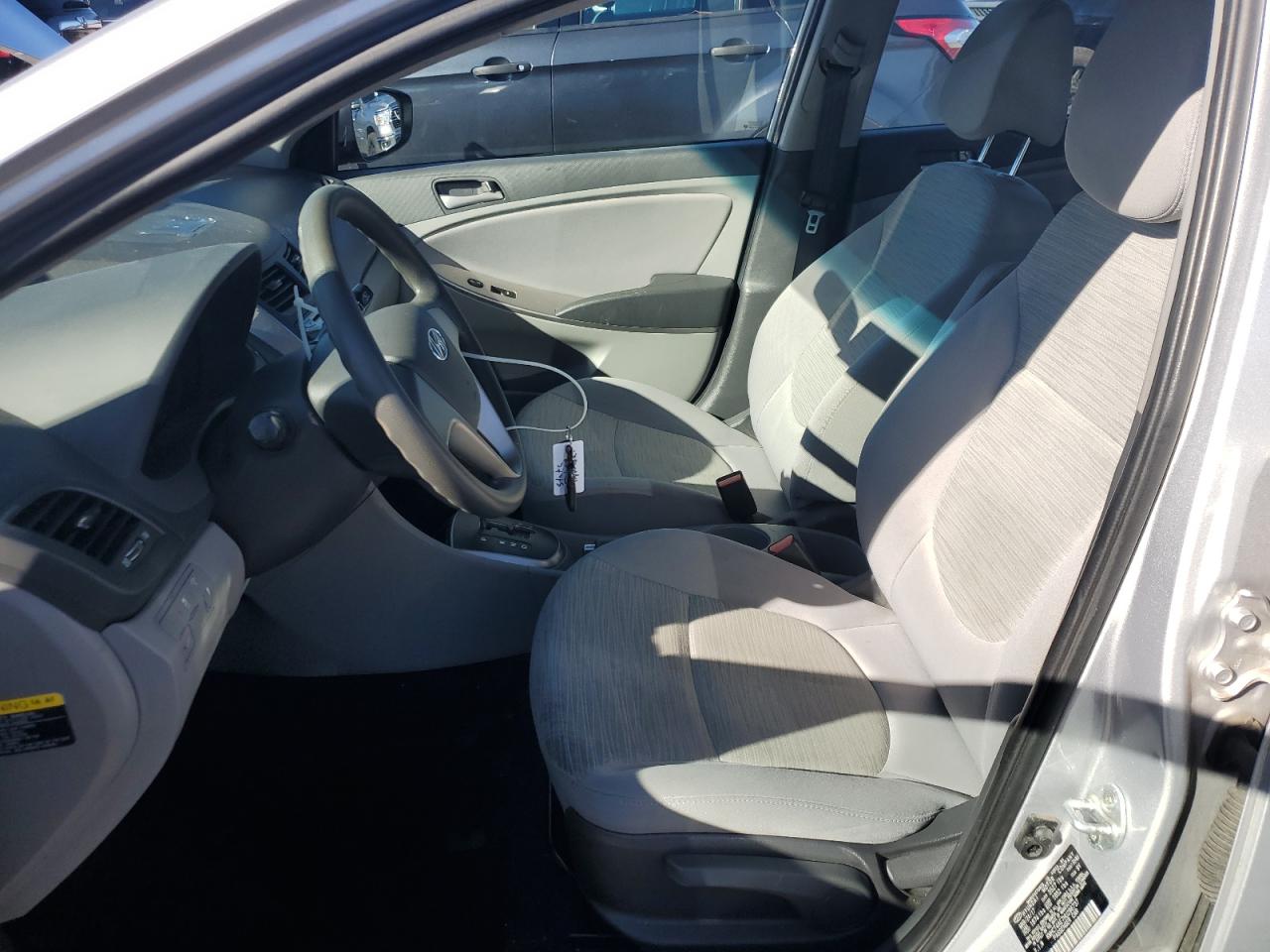 2017 Hyundai Accent Se VIN: KMHCT4AE7HU296737 Lot: 86702165