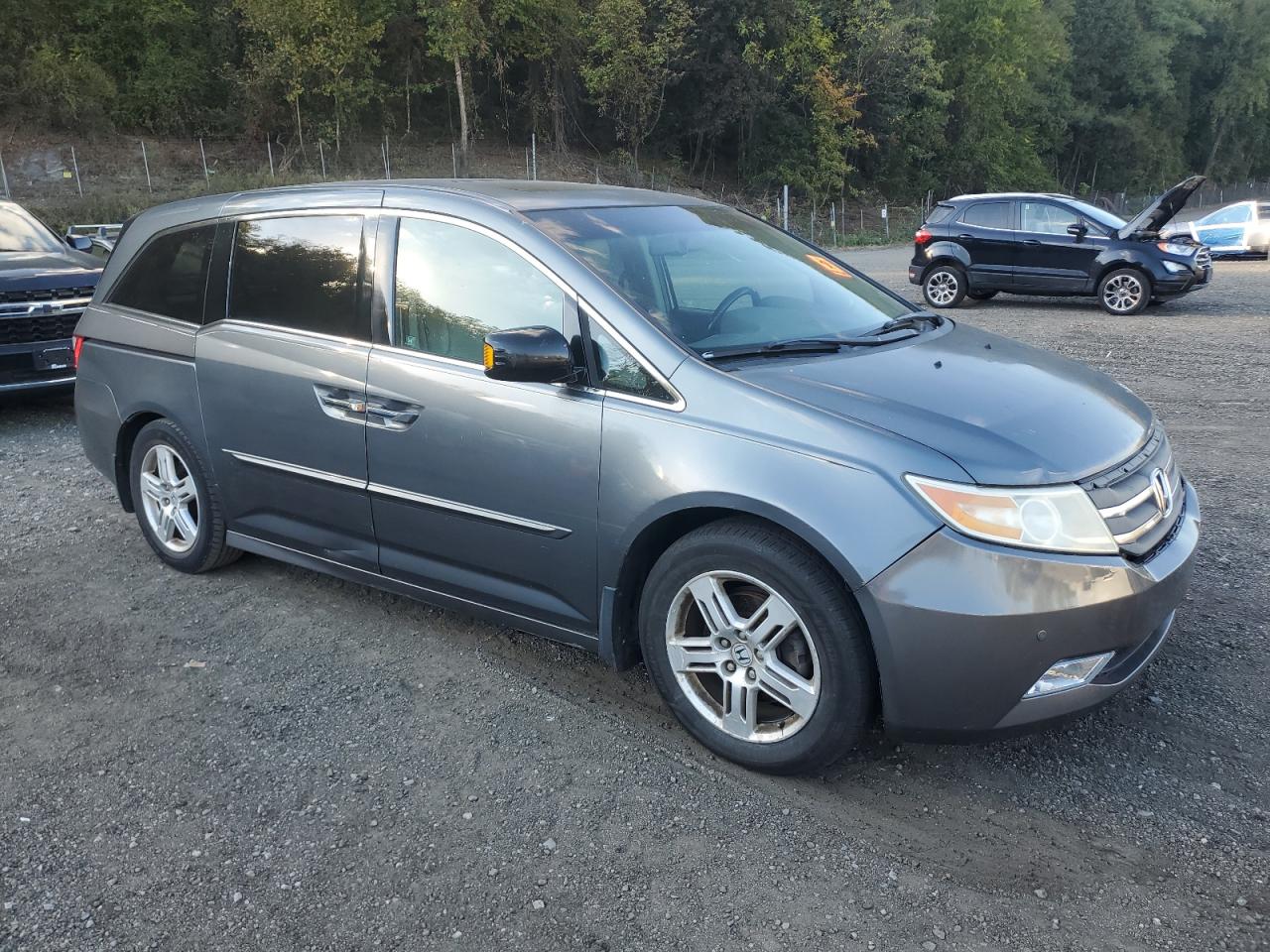 2011 Honda Odyssey Touring VIN: 5FNRL5H92BB030619 Lot: 86251565