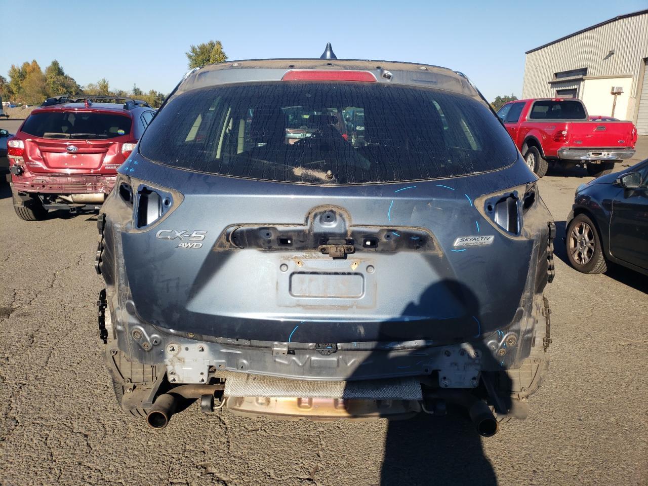 2015 Mazda Cx-5 Sport VIN: JM3KE4BYXF0527810 Lot: 89504515