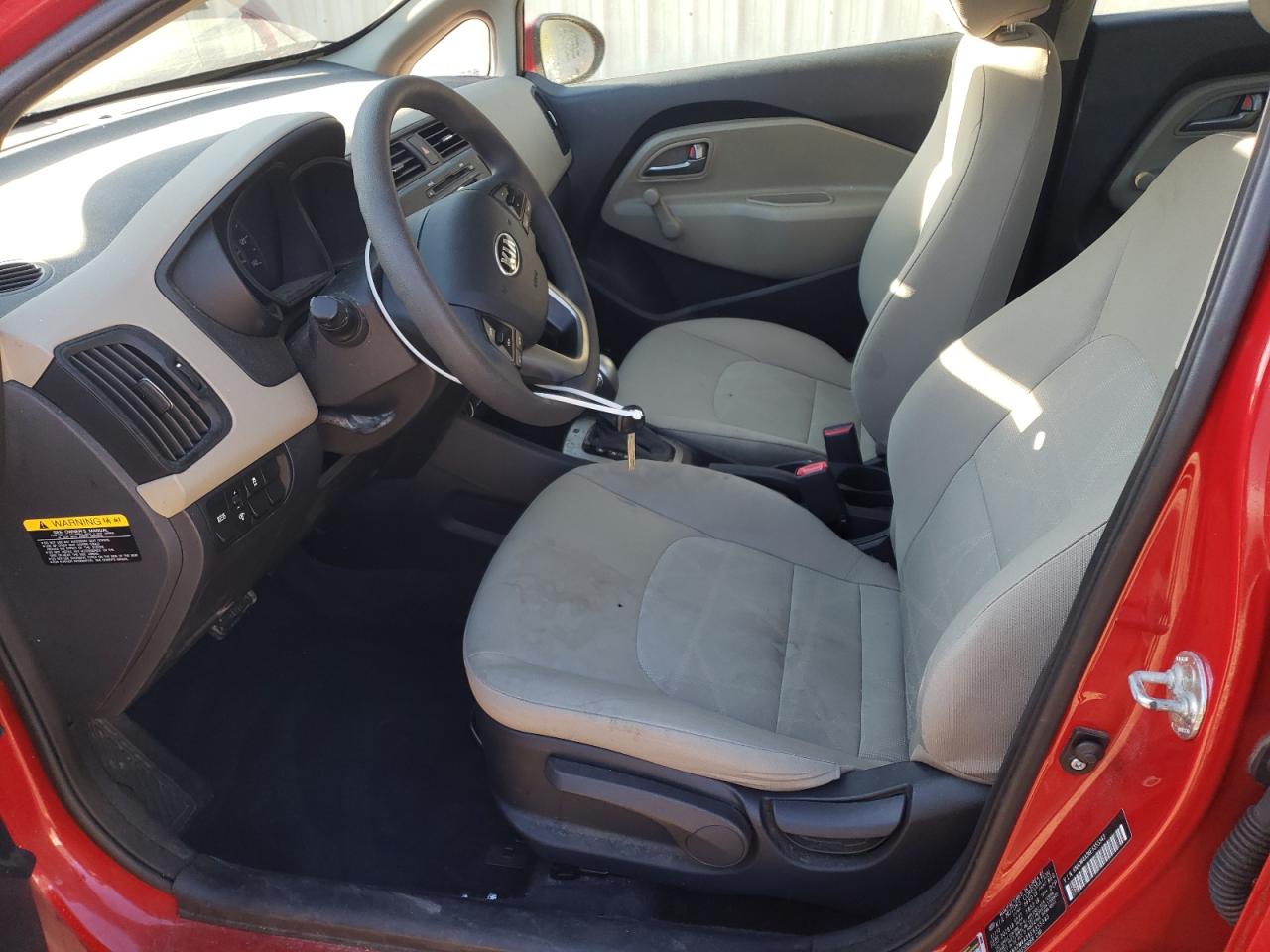 2014 Kia Rio Lx VIN: KNADM4A36E6355343 Lot: 89839535