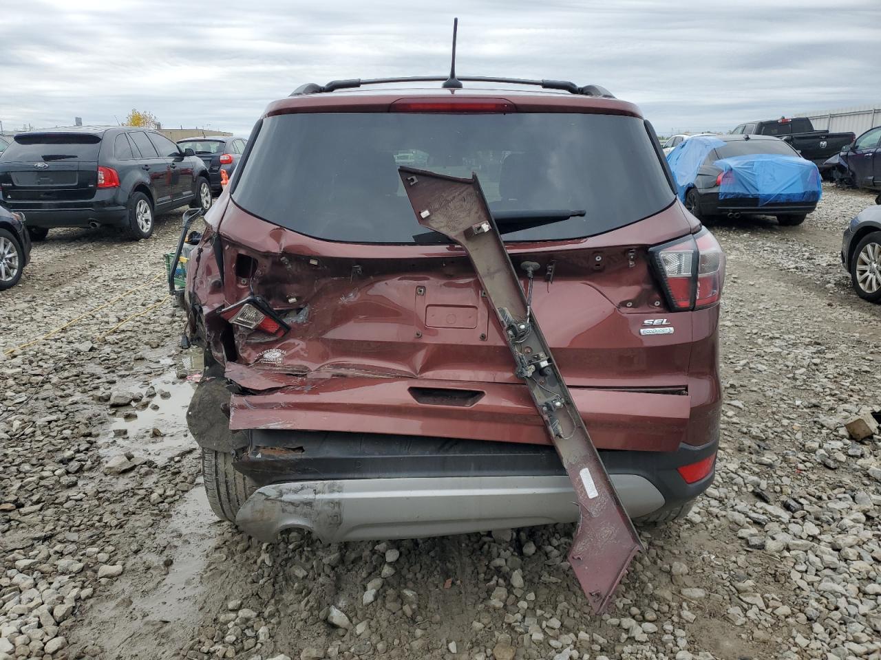 2018 Ford Escape Sel VIN: 1FMCU0HD3JUA13405 Lot: 82449845