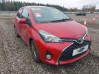 2016 TOYOTA YARIS 1.33 VVT-I ICON 5DR for sale at Copart EAST KILBRIDE